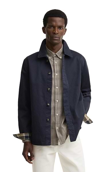 Men's Barbour Yorklane Cotton Twill Overshirt