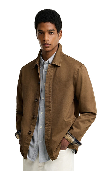 Men's Barbour Yorklane Cotton Twill Overshirt