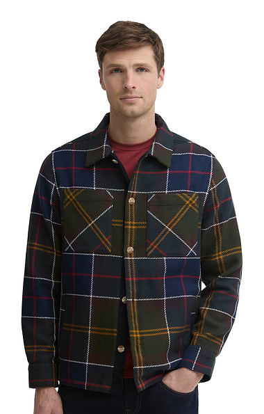 Men's Barbour Oversized Tartan Overshirt
