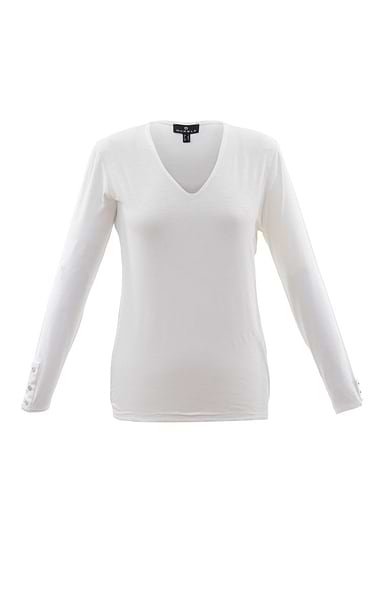 Ladies Marble V-Neck Sweater