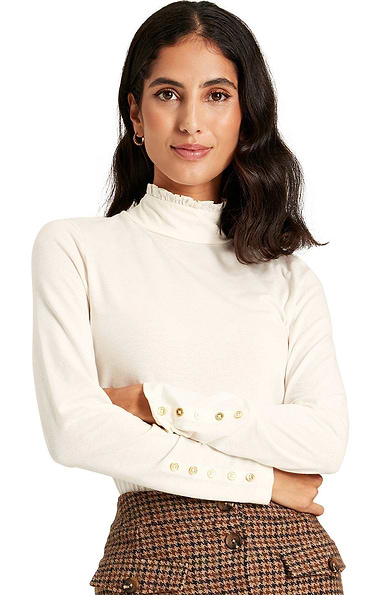 Ladies Joules Amy Roll Neck