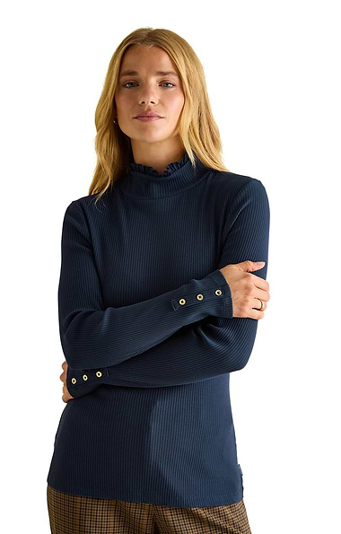 Ladies Joules Amy Roll Neck