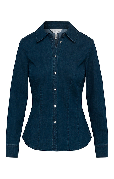 Ladies Part Two Cherina Denim Shirt