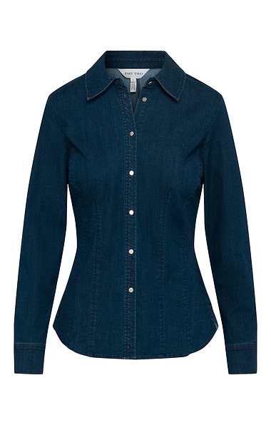 Ladies Part Two Cherina Denim Shirt