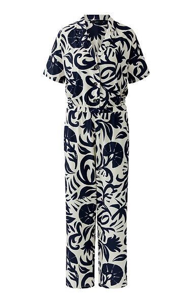 Ladies Oui Printed Jumpsuit