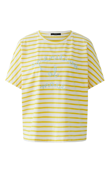 Ladies Oui Stripe T-shirt