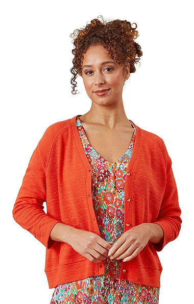 Ladies Adini Textured Jersey Shushma Cardigan