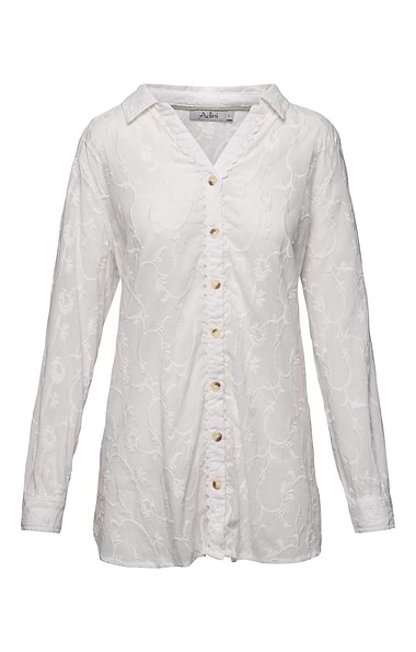 Ladies Adini Cotton Embroidered Stargazer Shirt