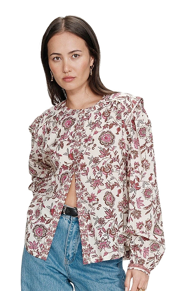 Ladies Grace & Mila Valencia Cotton Shirt