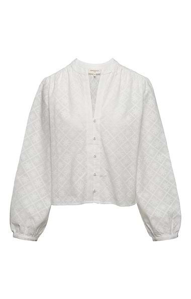 Grace & Mila Eyelet Embroidery Vandita Blouse