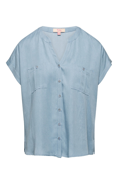 Ladies Tencel Denim Shirt