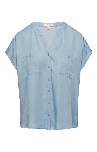 Ladies Tencel Denim Shirt