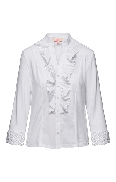 Ladies Charlotte Frill Blouse