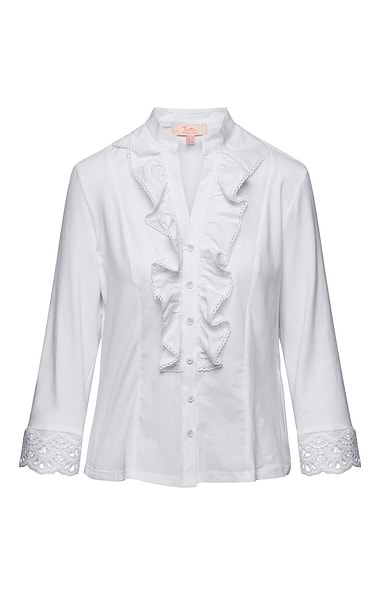 Ladies Charlotte Frill Blouse
