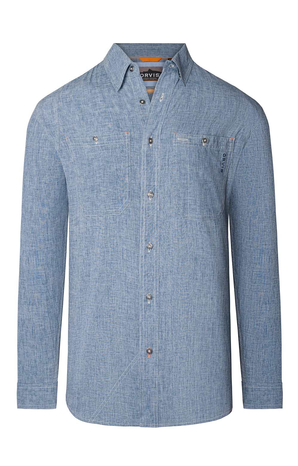 Orvis Tech Chambray Work Shirt - Tall ORVIS - Tech Chambray Work Shirt