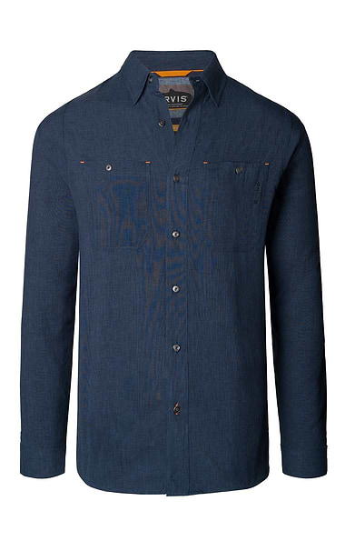 Men's Orvis Tech Chambray Work Shirt