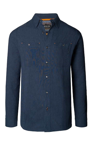 Men's Orvis Tech Chambray Work Shirt