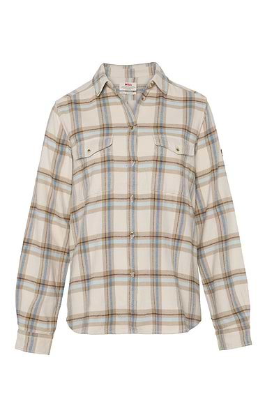 Ladies Fjallraven Ovik Flannel Shirt