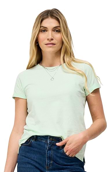 Ladies Crew Clothing Slub T-Shirt