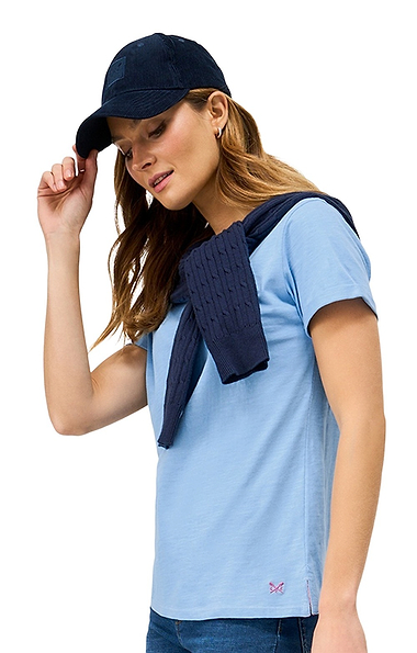 Ladies Crew Clothing Slub T-Shirt