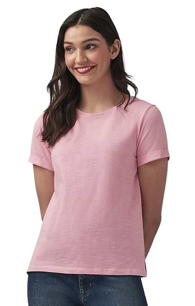 Ladies Crew Clothing Slub T-Shirt