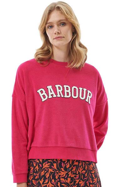 Ladies Barbour Bracken Overlayer Jumper
