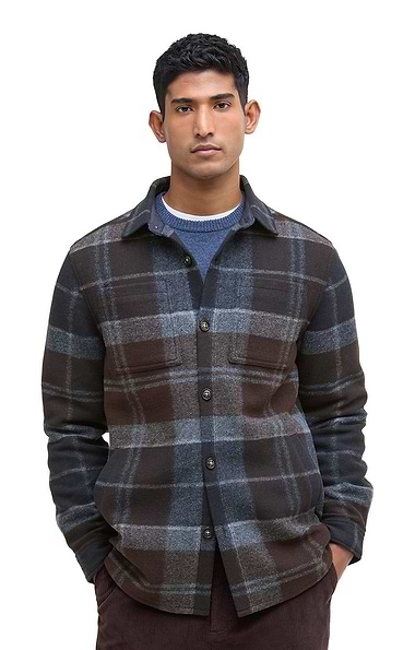 Men's Barbour Chapter Tailored Check Overshirt