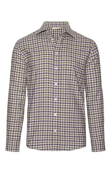 Men's Tailored Tattersall Shirt