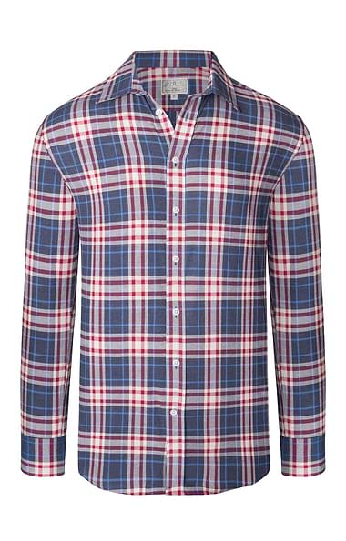 Men's Tailored Tattersall Shirt
