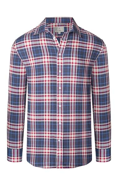 Men's Tailored Tattersall Shirt
