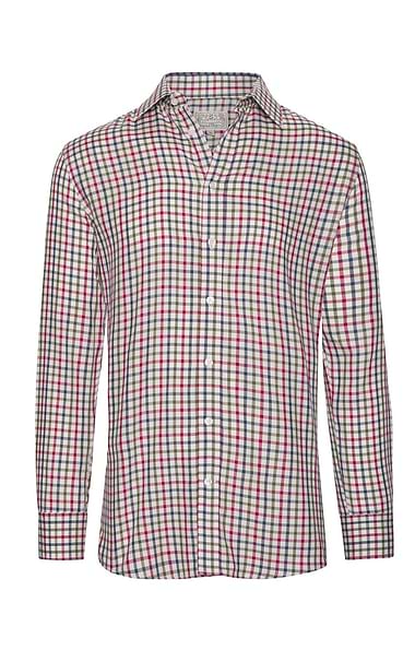 Men's Tailored Tattersall Shirt
