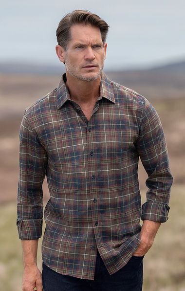 Men's Tailored Tattersall Shirt