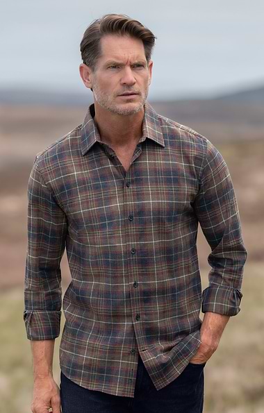 Men's Tailored Tattersall Shirt