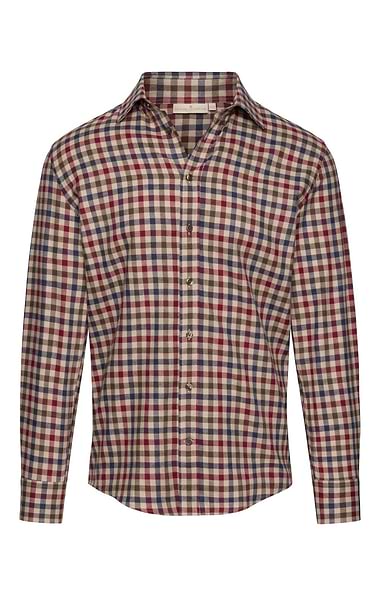 Men's Tailored Tattersall Shirt