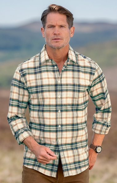 Men's Tailored Tattersall Shirt