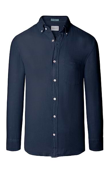 Men's Gant Regular Garment Dyed Linen Shirt
