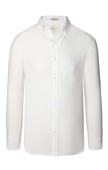 Men's Gant Regular Garment Dyed Linen Shirt