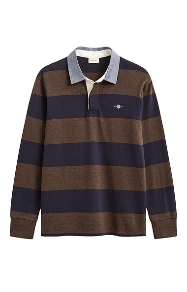 Men's Gant Regular Chambray Stripe Heavy Rugger