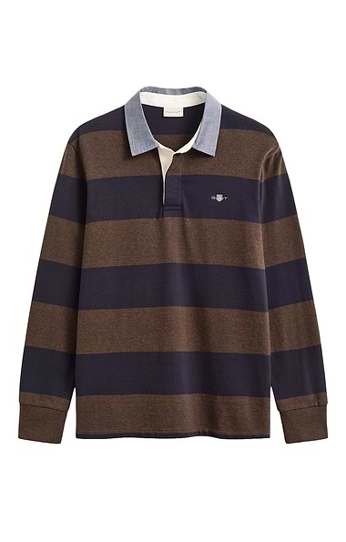 Men's Gant Regular Chambray Stripe Heavy Rugger