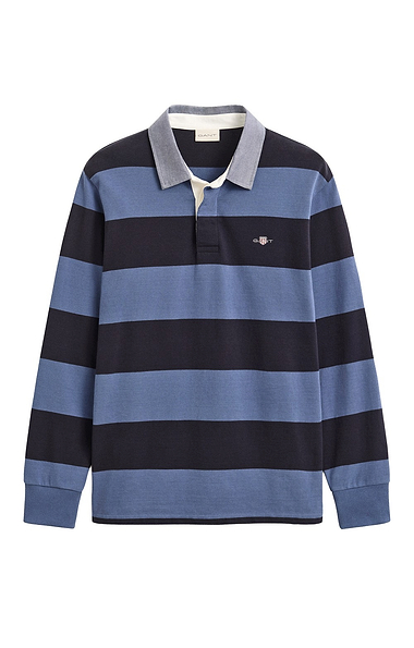 Men's Gant Regular Chambray Stripe Heavy Rugger