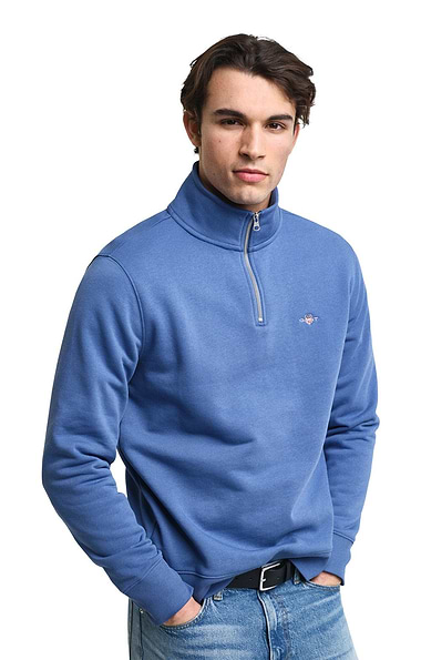Men's Gant Regular Shield Half Zip Sweat