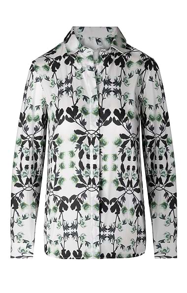 Ladies Print Cotton Shirt