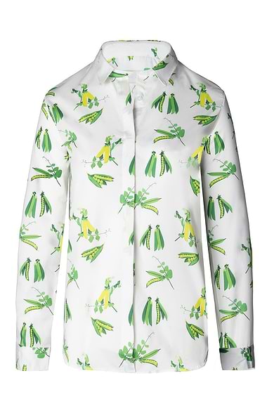 Ladies Print Cotton Shirt