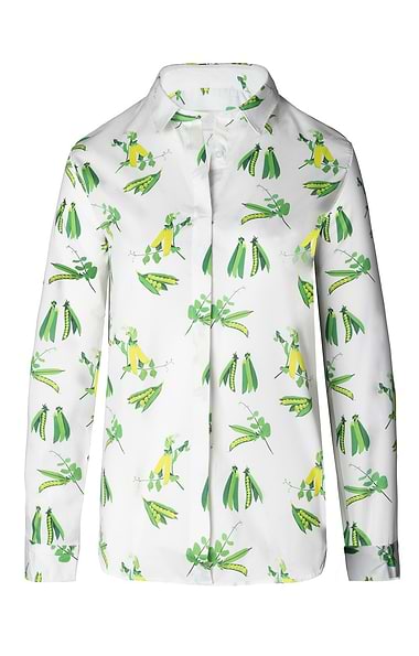 Ladies Print Cotton Shirt