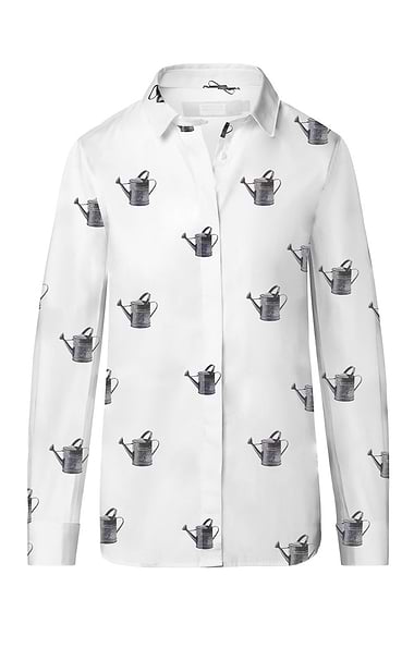 Ladies Print Cotton Shirt