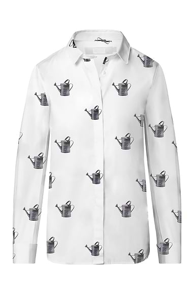 Ladies Print Cotton Shirt