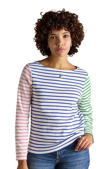 Ladies Joules New Harbour Long Sleeve Top