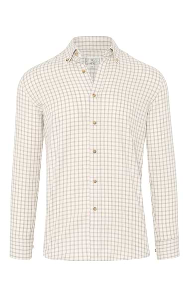 Men's Cotton Mix Brushed Shirt