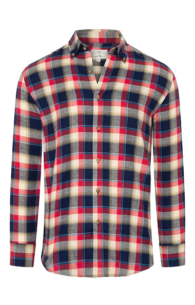 Men's Cotton Mix Brushed Shirt