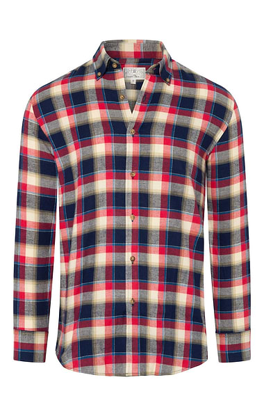 Men's Cotton Mix Brushed Shirt